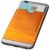 Exeter RFID smartphone card wallet, Aluminium foil, Orange
