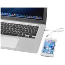 The Troop 3-in-1 Charging Cable, ABS Plastic, White