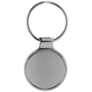 Breloc rotund, Everestus, KR0634, metal, gri