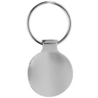 Breloc rotund, Everestus, KR0634, metal, gri