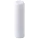 Deale lip balm stick, Plastic, White
