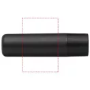 Deale lip balm stick, Plastic, solid black