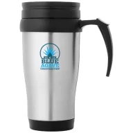   Cana termos 400 ml, fara bpa, Everestus, 20IAN2498, Gri, Otel, Plastic