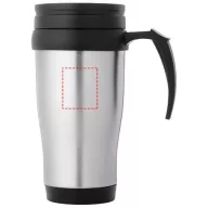   Cana termos 400 ml, fara bpa, Everestus, 20IAN2498, Gri, Otel, Plastic