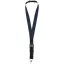 Lanyard cu catarama detasabila, 48x2.5 cm, Everestus, 20SEP1513, Poliester, Albastru