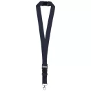 Lanyard cu catarama detasabila, 48x2.5 cm, Everestus, 20SEP1513, Poliester, Albastru