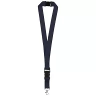   Lanyard cu catarama detasabila, 48x2.5 cm, Everestus, 20SEP1513, Poliester, Albastru
