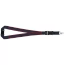 Lanyard cu catarama detasabila, 48x2.5 cm, Everestus, 20SEP1513, Poliester, Albastru