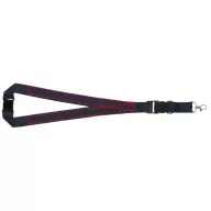   Lanyard cu catarama detasabila, 48x2.5 cm, Everestus, 20SEP1513, Poliester, Albastru