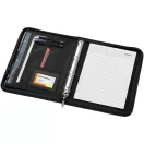 Mapa A4 cu fermoar, deluxe, Everestus, SD, microfibra, negru
