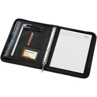 Mapa A4 cu fermoar, deluxe, Everestus, SD, microfibra, negru