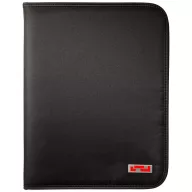 Mapa A4 cu fermoar, deluxe, Everestus, SD, microfibra, negru