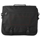 Geanta conferinte, buzunar frontal, curele ajustabile, Everestus, AE, 600D poliester, negru