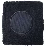 Hyper performance wristband, Cotton, solid black