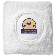 Hyper performance wristband, Cotton, White