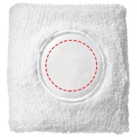 Hyper performance wristband, Cotton, White