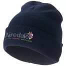 Irwin beanie, Unisex, 1x1 Rib knit of 100% Acrylic, Navy