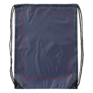 Oriole premium drawstring backpack, 210D Polyester, Navy