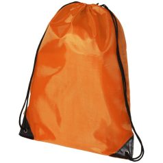 Oriole premium drawstring backpack, 210D Polyester, Orange