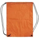 Oriole premium drawstring backpack, 210D Polyester, Orange