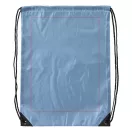 Oriole premium drawstring backpack, 210D Polyester, Sky blue