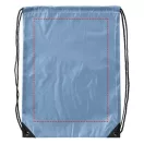 Oriole premium drawstring backpack, 210D Polyester, Sky blue