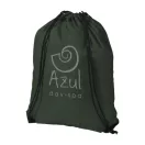Oriole premium drawstring backpack, 210D Polyester, Green