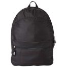 Rucsac confortabil, curele ajustabile, buzunar frontal, Everestus, TD, 600D poliester, negru