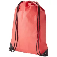   Evergreen non-woven drawstring backpack, Non woven 80 g/m² Polypropylene, Red