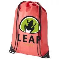   Evergreen non-woven drawstring backpack, Non woven 80 g/m² Polypropylene, Red