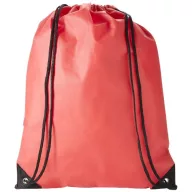   Evergreen non-woven drawstring backpack, Non woven 80 g/m² Polypropylene, Red