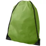 Oriole premium drawstring backpack, 210D Polyester, Lime