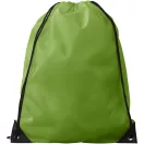 Oriole premium drawstring backpack, 210D Polyester, Lime
