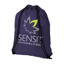 Oriole premium drawstring backpack, 210D Polyester, Purple