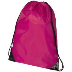 Oriole premium drawstring backpack, 210D Polyester, Magenta