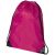 Oriole premium drawstring backpack, 210D Polyester, Magenta