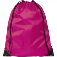 Oriole premium drawstring backpack, 210D Polyester, Magenta
