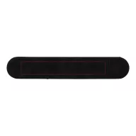 Nemo velvet, single-pen pouch, Velvet, solid black