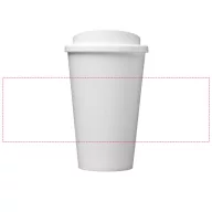 Americano® 350 ml insulated tumbler, PP Plastic, White