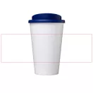Americano® 350 ml insulated tumbler, PP Plastic, White, Blue