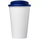 Americano® 350 ml insulated tumbler, PP Plastic, White, Blue