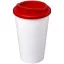Americano® 350 ml insulated tumbler, PP Plastic, White, Red  