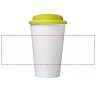   Americano® 350 ml insulated tumbler, PP Plastic, White,Lime green