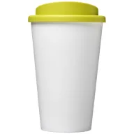   Americano® 350 ml insulated tumbler, PP Plastic, White,Lime green