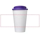Americano® 350 ml insulated tumbler, PP Plastic, White,Purple  