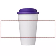   Americano® 350 ml insulated tumbler, PP Plastic, White,Purple  