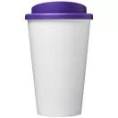 Americano® 350 ml insulated tumbler, PP Plastic, White,Purple  
