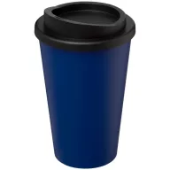   Americano® 350 ml insulated tumbler, PP Plastic, Blue, solid black