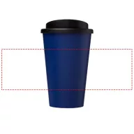   Americano® 350 ml insulated tumbler, PP Plastic, Blue, solid black