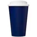 Americano® 350 ml insulated tumbler, PP Plastic, Blue,White